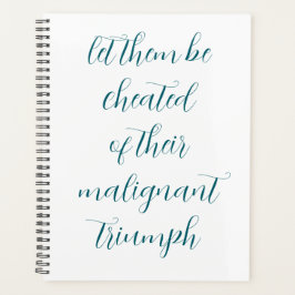 Cheat your enemies of victory planner プランナー手帳