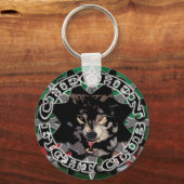 chechen fight club キーホルダー (正面)