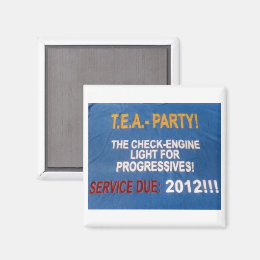 CHECK_ENGINE-デザイン マグネット (正面/裏面)