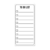 Check List、MemoまたはTo Do List、Bullet Journal ラバースタンプ (インプリント)