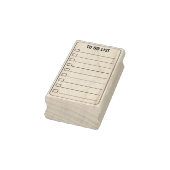 Check List、MemoまたはTo Do List、Bullet Journal ラバースタンプ (スタンプ)
