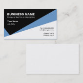 Check Mark Business Cardデザイン 名刺 (正面/裏面)