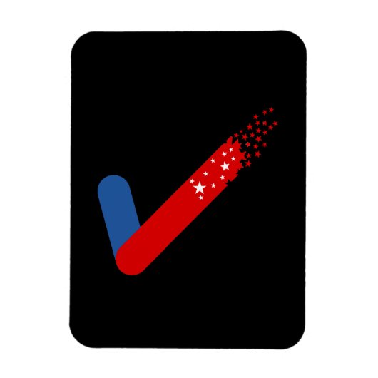 Check Out America First 7月4日 マグネット (縦)