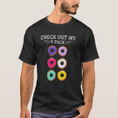 Check Out My Six Pack Donut  Baking Baker Sweets K Tシャツ (正面)