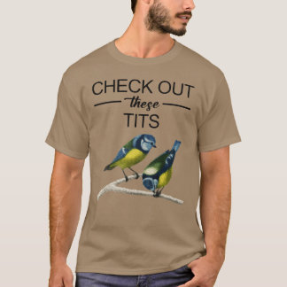 Check Outheseits Birds girl Tシャツ
