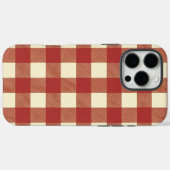 「Check Yourself: The クラシックWestern Gingham」舞 Case-Mate iPhoneケース (裏面 (横))