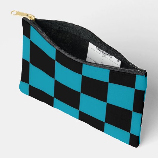 Checked Small アクセサリーポーチ (見開き)