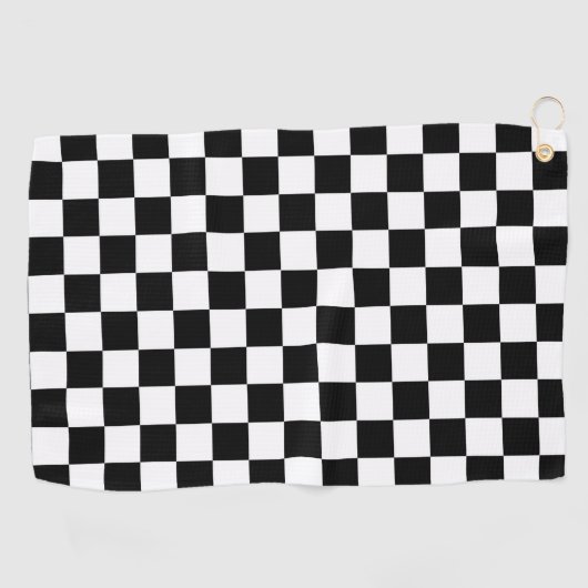 Checker Flag ゴルフタオル (横)