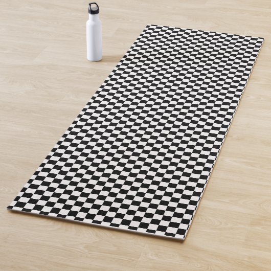 checkerboard design Yoga Mat ヨガマット (インサイチュ)