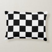 Checkerboard Home Rug of the Classic Elegance アクセントクッション (裏面)