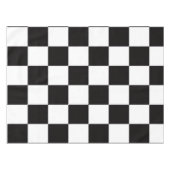 Checkerboard Home Rug of the Classic Elegance テーブルクロス (正面(横))