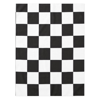 Checkerboard Home Rug of the Classic Elegance テーブルクロス
