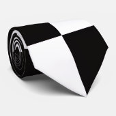 Checkerboard Home Rug of the Classic Elegance ネクタイ (ロール)