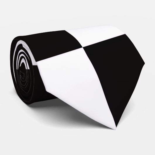 Checkerboard Home Rug of the Classic Elegance ネクタイ (ロール)