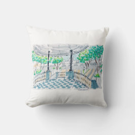 Checkerboard Kiosk Park View クッション