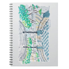 Checkerboard Kiosk Park View ノートブック