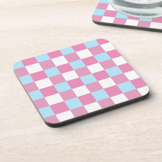 Checkerboard Pattern コースター (左側)
