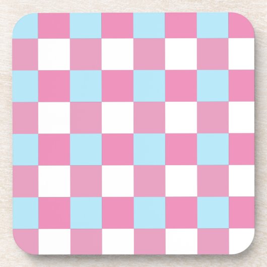 Checkerboard Pattern コースター (正面)