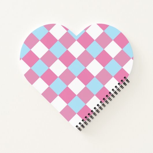 Checkerboard Pattern  ノートブック (裏面)