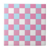Checkerboard Pattern ceramic tile タイル (正面)