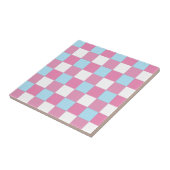 Checkerboard Pattern ceramic tile タイル (側面)