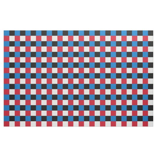 Checkerboard pattern fabric ファブリック (ヤード)