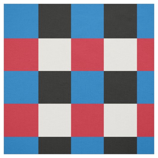 Checkerboard pattern fabric ファブリック (見本)