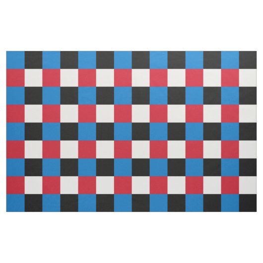 Checkerboard pattern fabric ファブリック (ファットクウォーター)