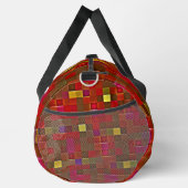 "Checkered Affair" (Large) Duffel Bag ダッフルバッグ (右)