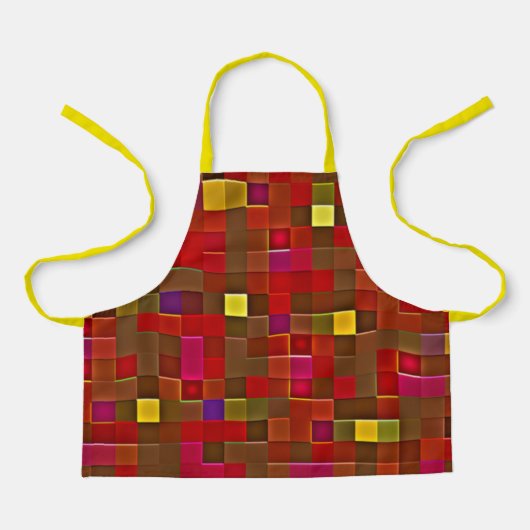"Checkered Affair" Small Apron エプロン (正面)