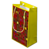 "Checkered Affair" (Small) Gift Bag スモールペーパーバッグ (裏面アングル)