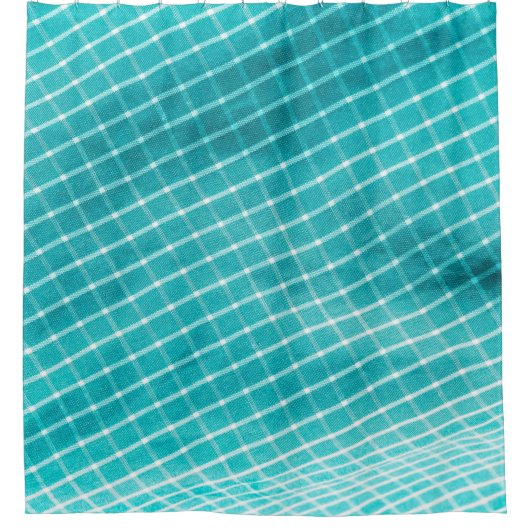 Checkered background textile closeup. シャワーカーテン (正面)