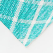 Checkered background textile closeup. フリースブランケット (角)