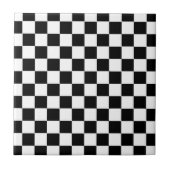 Checkered Flag Racing Chess Checkers Chessboard タイル (正面)
