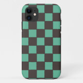 Checkered pattern※鬼滅の刃の公式グッズではありません Case-Mate iPhoneケース (裏面)