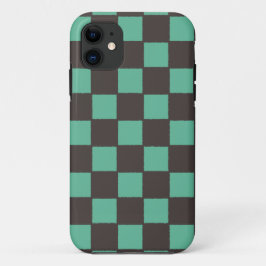 Checkered pattern※鬼滅の刃の公式グッズではありません iPhone 11 ケース