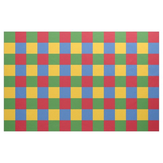 Checkered pattern fabric ファブリック (ファットクウォーター)