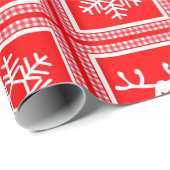  checkered pattern, new year, christmas ラッピングペーパー (ロールコーナー)