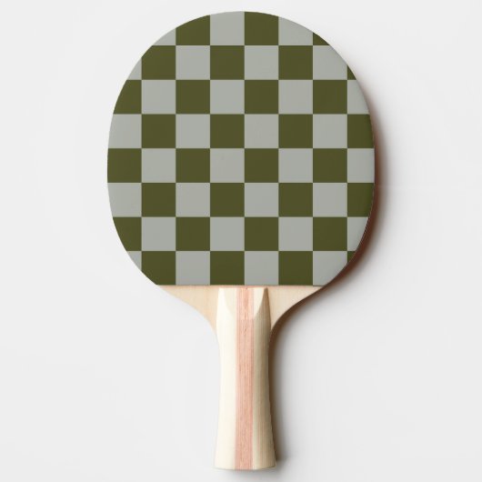 Checkered Ping Pong Paddle 卓球ラケット (裏面)