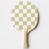 Checkered Ping Pong Paddle 卓球ラケット (正面)