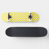 Checkered Print Skateboard スケートボード (横)