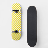 Checkered Print Skateboard スケートボード (正面)