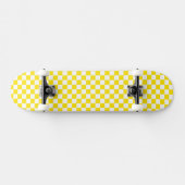 Checkered Print Skateboard スケートボード (横)