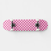 Checkered Print Skateboard スケートボード (横)