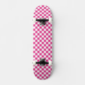 Checkered Print Skateboard スケートボード (正面)
