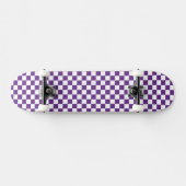 Checkered Print Skateboard スケートボード (横)
