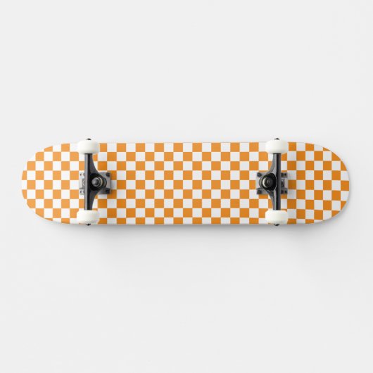 Checkered Print Skateboard スケートボード (横)