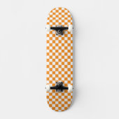 Checkered Print Skateboard スケートボード (正面)