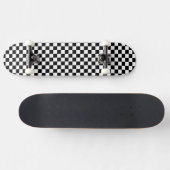 Checkered Print Skateboard スケートボード (横)