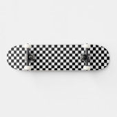 Checkered Print Skateboard スケートボード (横)